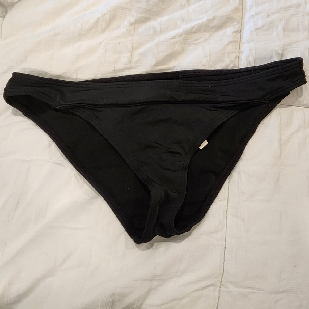 Black bikini bottom